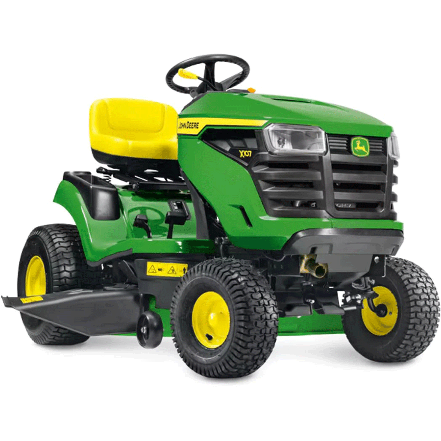 john deere rasentraktor x107 modell 2025 neu