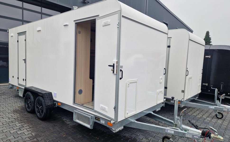 Koffer Sport Camp TFS 550.01 550x200x210cm Laderaum 250cm Seitentür & Wohnabteil 2700kg 100km/H